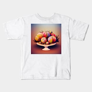 Whimsical Pumpkin Centerpiece Kids T-Shirt